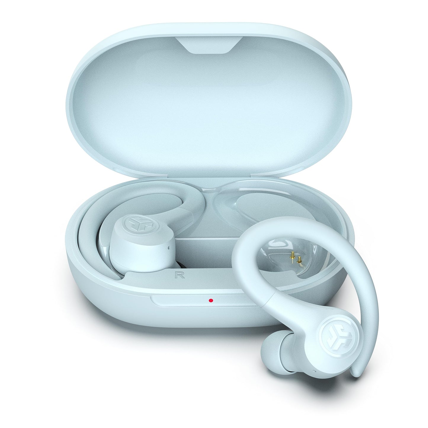 JLab Go Sport+ Wireless Workout Earbuds Featuring C3 Clear Calling, Secure Earhook Sport Design, 32+ Hour Bluetooth Playtime, and 3 EQ Sound Settings (Graphite)