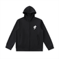 Essential Heavyweight High Neck  Zip-Up Hoodie