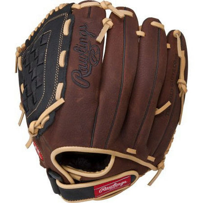 12.5" RBG36 Recreational Baseball & Softball Glove, All-Leather Shell, Right Hand Throw