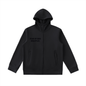 Essential Heavyweight High Neck  Zip-Up Hoodie
