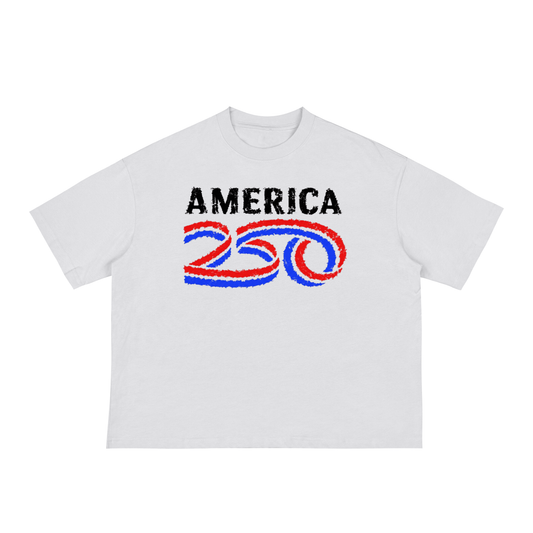 "USA 250" Loose Boxy Tee