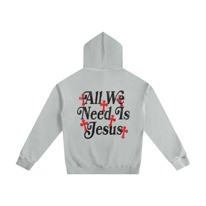 Vintage Washed Cotton Hoodie