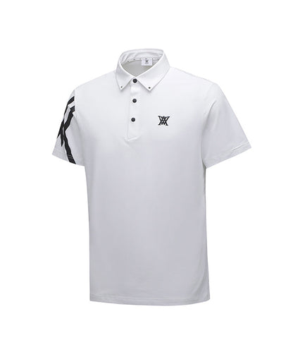 ANEW Golf: Men Sleeve Signature Logo T-Shirt - White