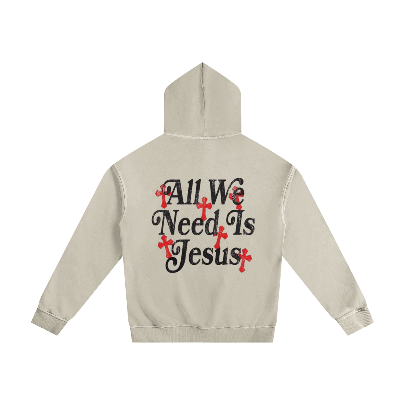 Vintage Washed Cotton Hoodie