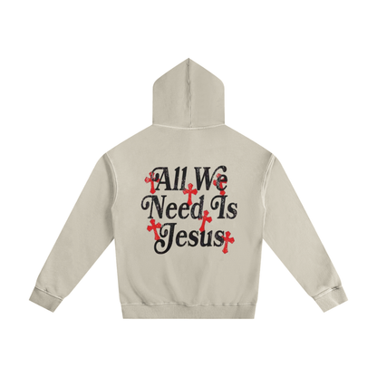 Vintage Washed Cotton Hoodie