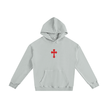 Vintage Washed Cotton Hoodie