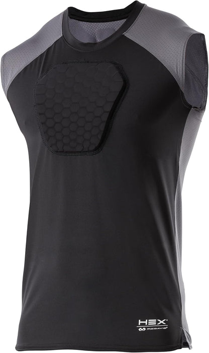 Youth Chest Protector Baseball Heart Guard Sternum Protection Compression Shirt. HEX Padded Shirt