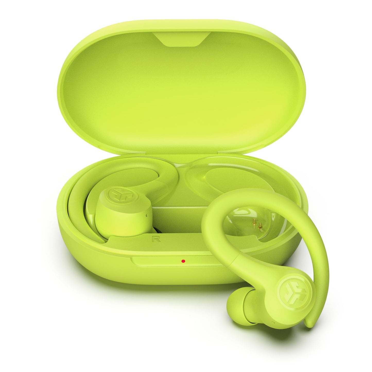 JLab Go Sport+ Wireless Workout Earbuds Featuring C3 Clear Calling, Secure Earhook Sport Design, 32+ Hour Bluetooth Playtime, and 3 EQ Sound Settings (Graphite)