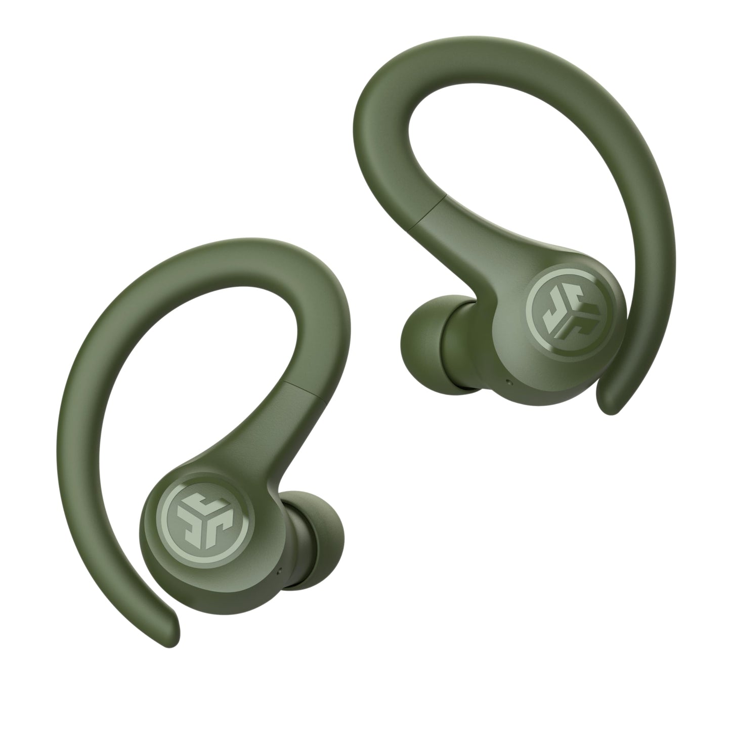 JLab Go Sport+ Wireless Workout Earbuds Featuring C3 Clear Calling, Secure Earhook Sport Design, 32+ Hour Bluetooth Playtime, and 3 EQ Sound Settings (Graphite)