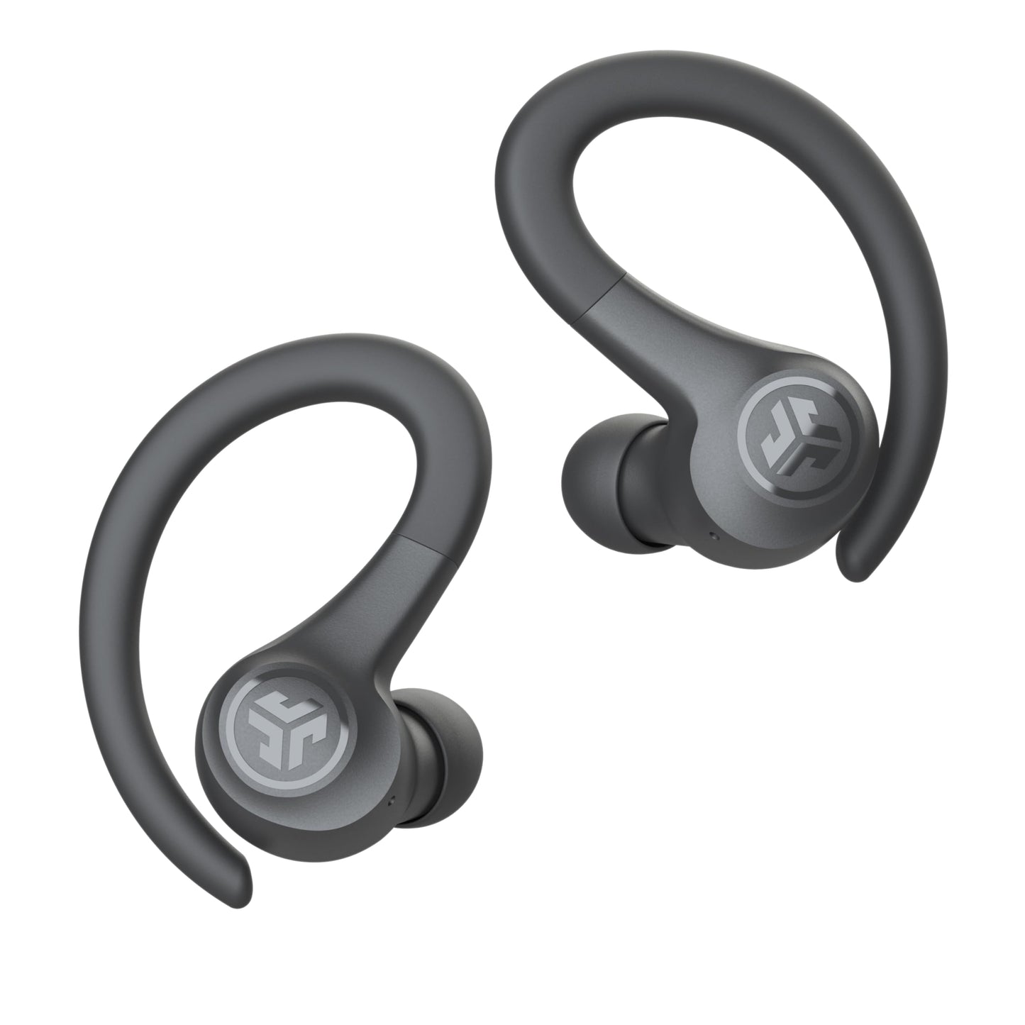 JLab Go Sport+ Wireless Workout Earbuds Featuring C3 Clear Calling, Secure Earhook Sport Design, 32+ Hour Bluetooth Playtime, and 3 EQ Sound Settings (Graphite)