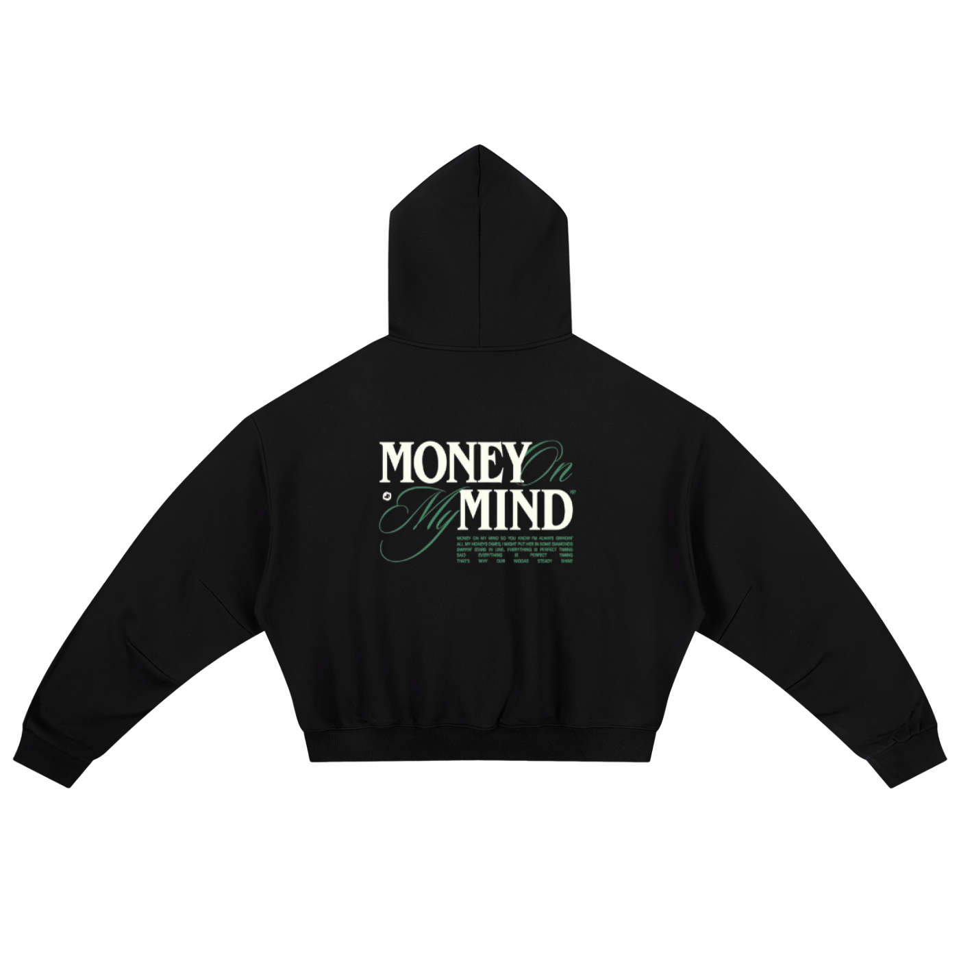 Essential Boxy Darted Sleeve Hoodie