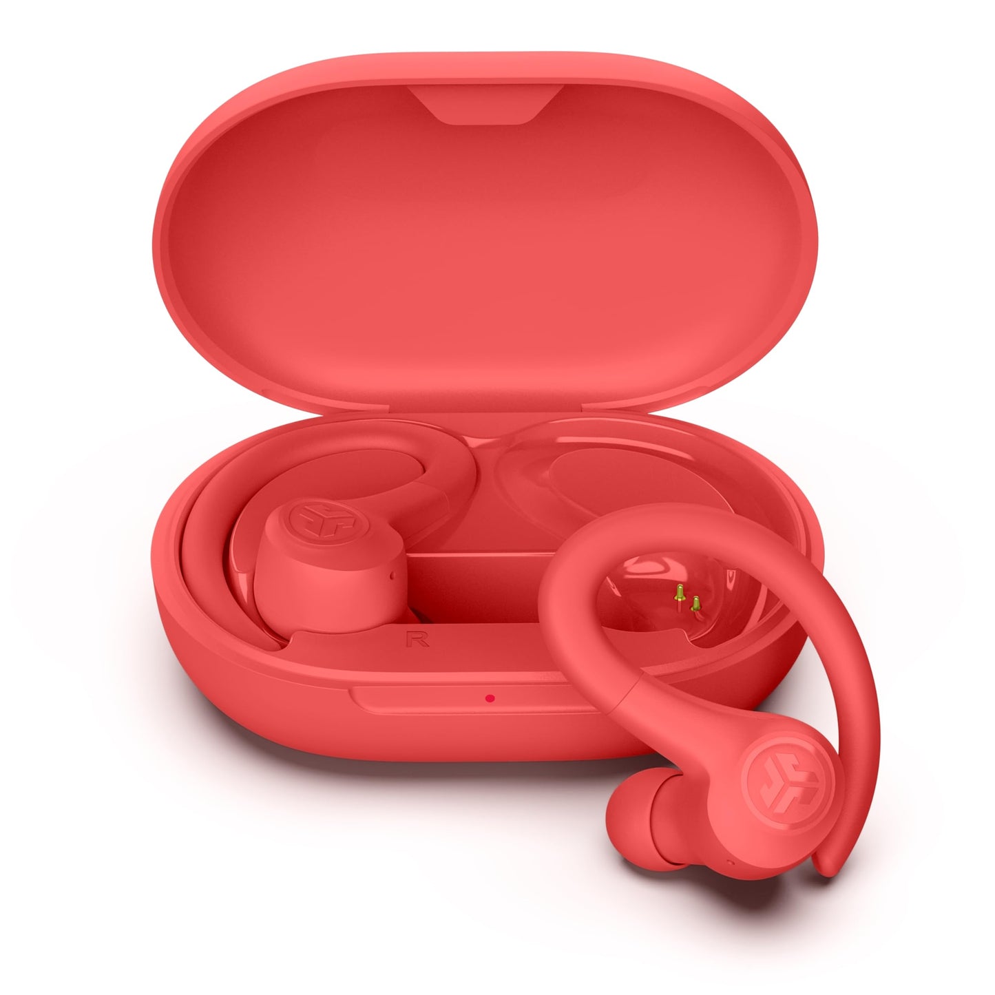 JLab Go Sport+ Wireless Workout Earbuds Featuring C3 Clear Calling, Secure Earhook Sport Design, 32+ Hour Bluetooth Playtime, and 3 EQ Sound Settings (Graphite)