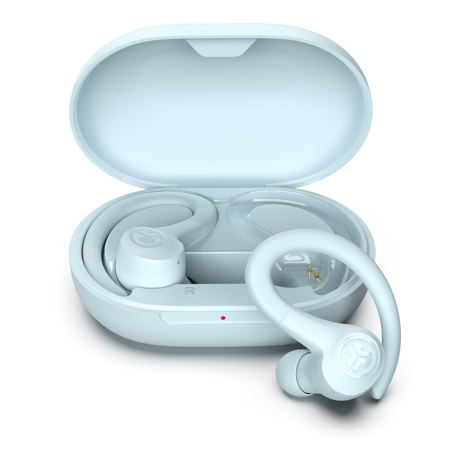 JLab Go Sport+ Wireless Workout Earbuds Featuring C3 Clear Calling, Secure Earhook Sport Design, 32+ Hour Bluetooth Playtime, and 3 EQ Sound Settings (Graphite)