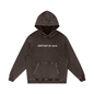 Snow Washed Loose Cotton Hoodie
