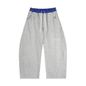 Plaid Waistband Barrel Sweatpants