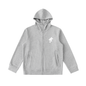Essential Heavyweight High Neck  Zip-Up Hoodie