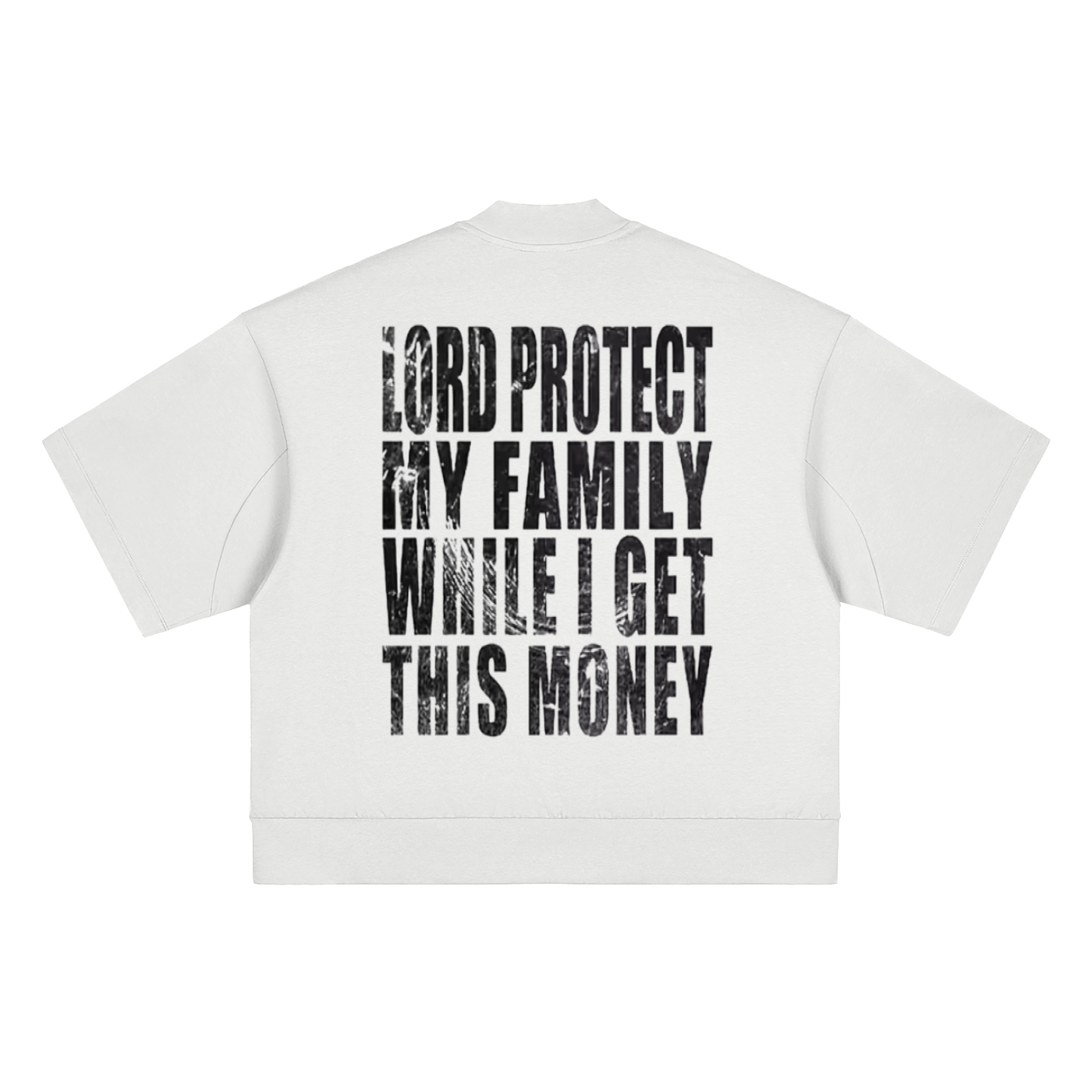 Heavyweight Oversized Mock Neck T-shirt