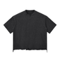 Snow Wash Raw-Hem Boxy T-shirt