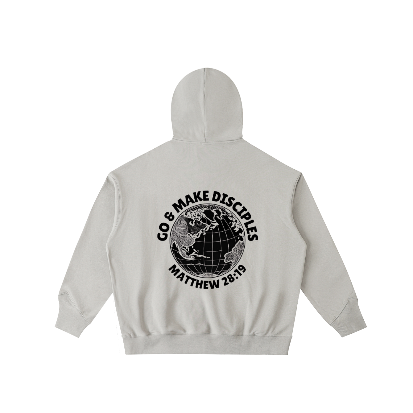 Big Hood Half-Zip Fleece Hoodie