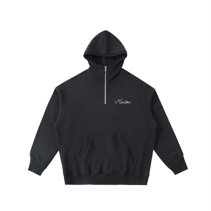 Big Hoodie quarter-Zip Fleece Hoodie