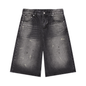 Vintage Wash baggy Leg Denim Shorts