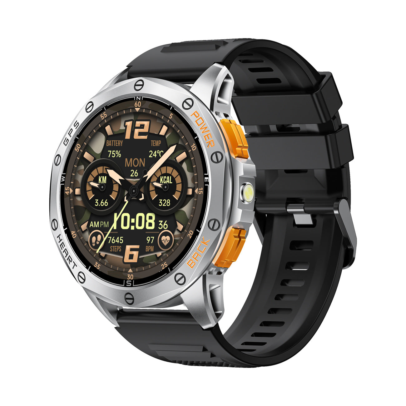 Outdoor MD53 Smart Watch GPS Waterproof Sports Watch Compass