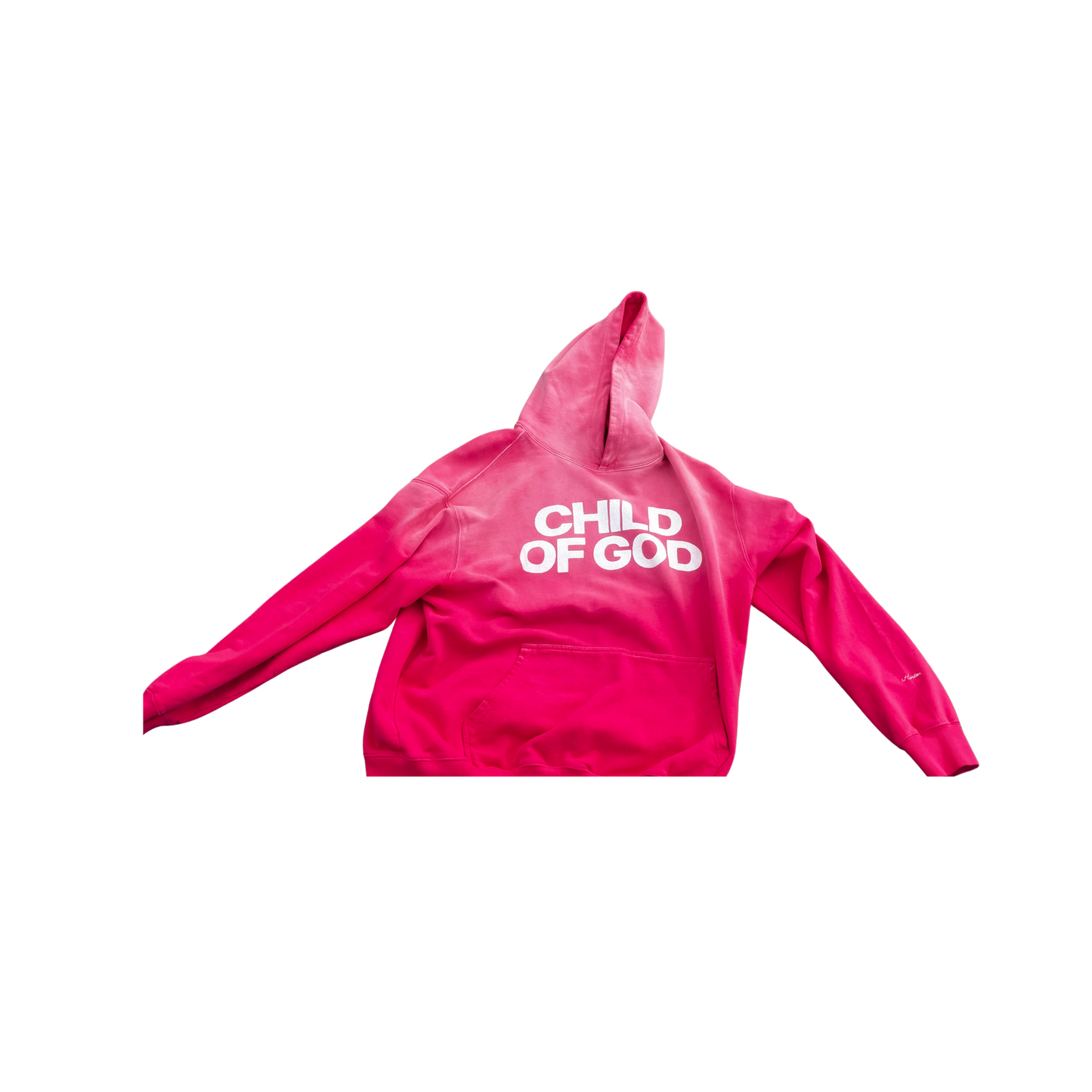 Heavyweight Sunfade Oversized "CHILD OF GOD" Hoodie
