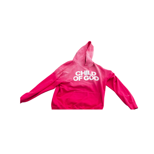 Heavyweight Sunfade Oversized "CHILD OF GOD" Hoodie