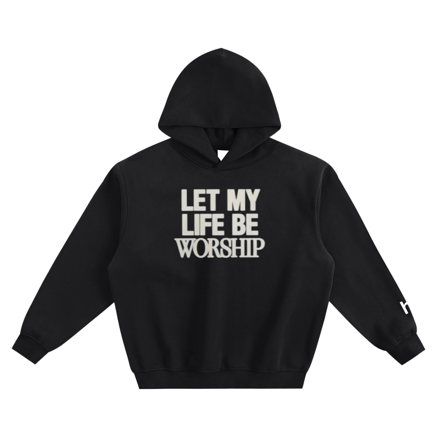 Fleeced worship Hoodie