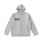 Essential Heavyweight High Neck  Zip-Up Hoodie