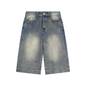 Hinton Wash Baggy Denim Shorts