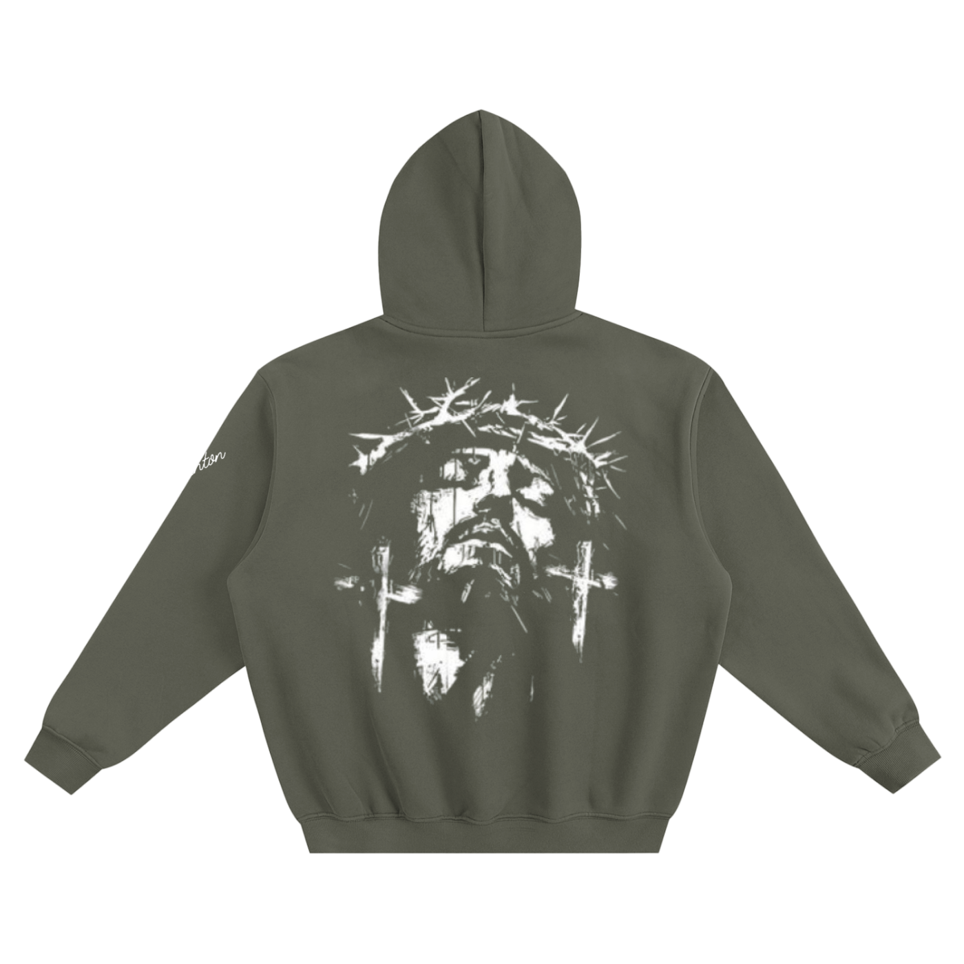 Fleeced Boxy Hoodie