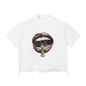 Snow Wash Raw-Hem Boxy T-shirt