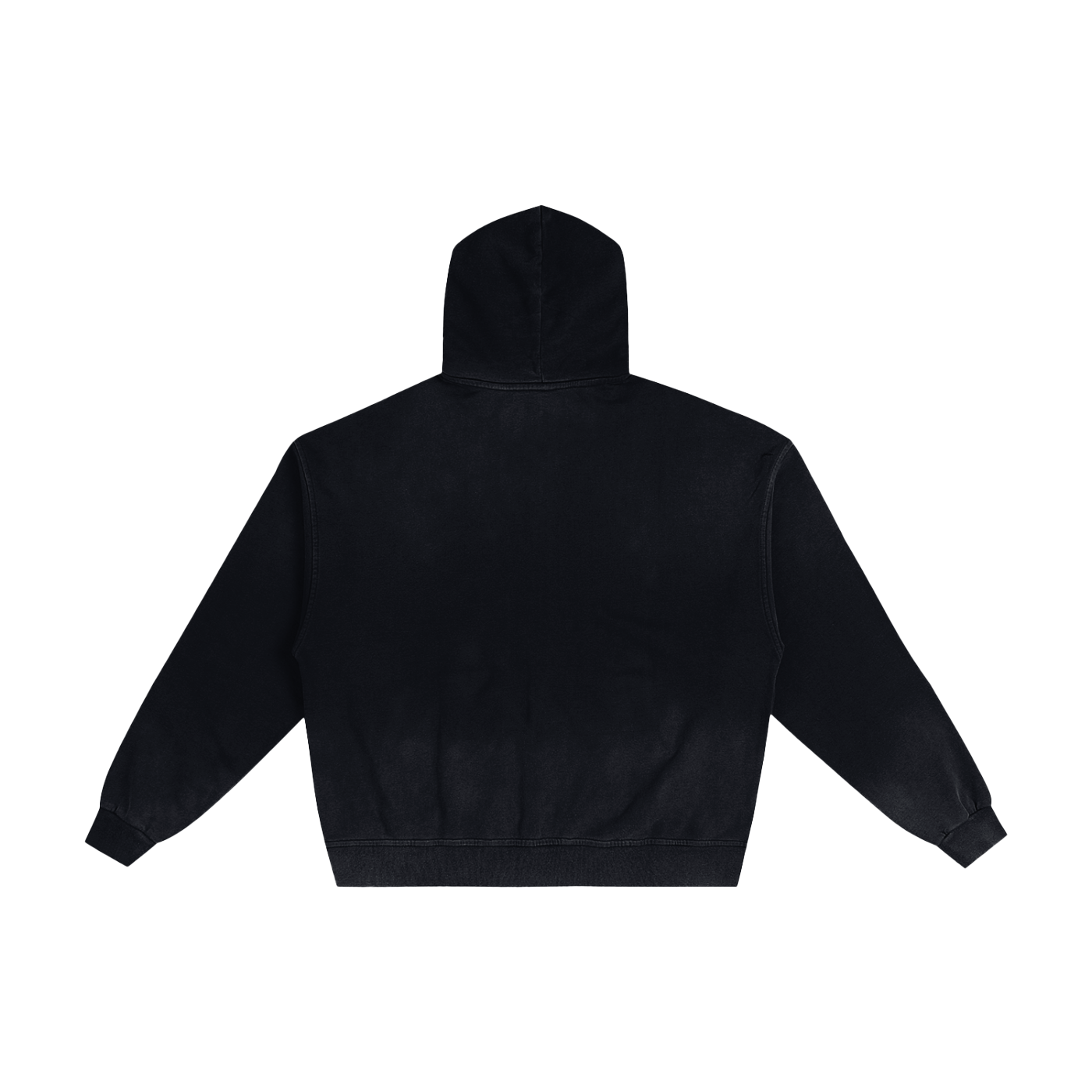 Hand-Frayed Sunfade Zip Hoodie frap