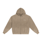 Hand-Frayed Sunfade Zip Hoodie frap