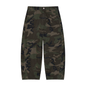 Baggy Camo Barrel Leg Cargo Pants