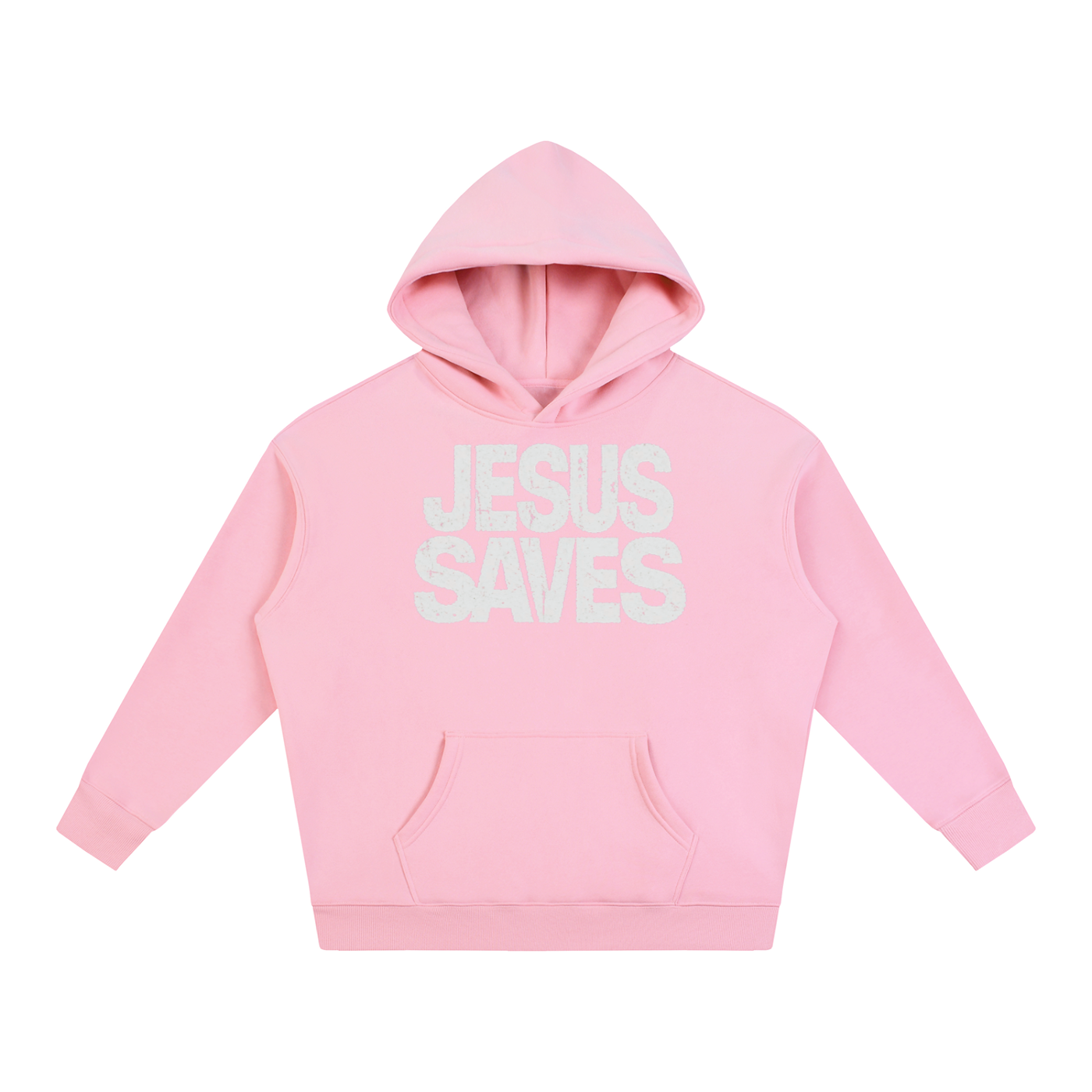 Cotton Hoodie "Jesus saves"