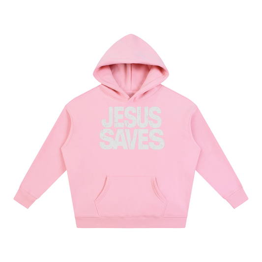 Cotton Hoodie "Jesus saves"