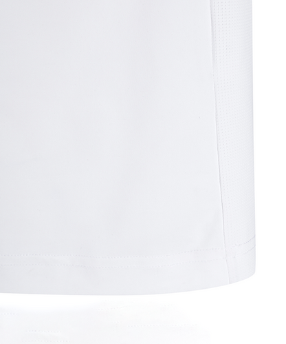 ANEW Golf: Men Back Triangular Point Short T-Shirt - White