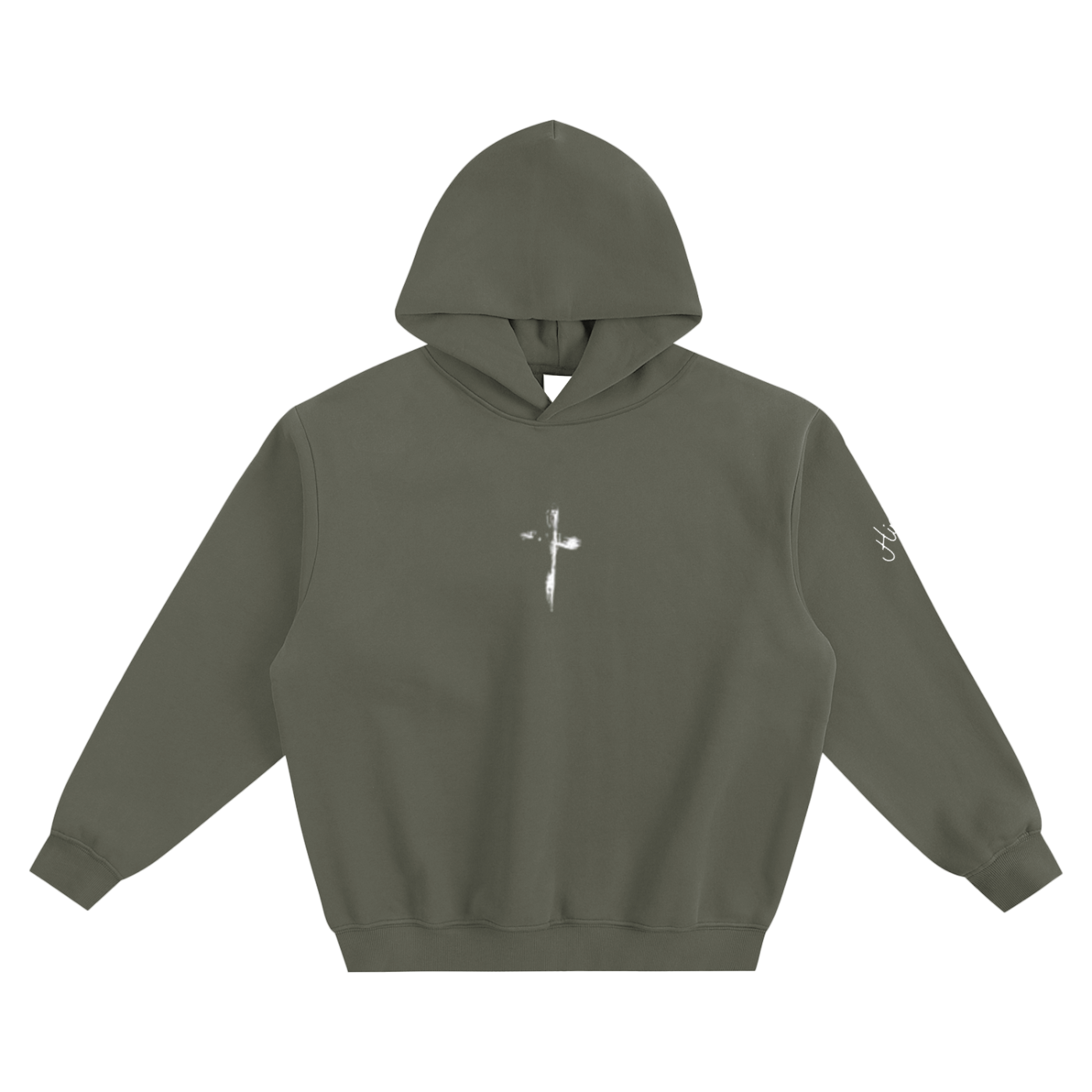 Fleeced Boxy Hoodie