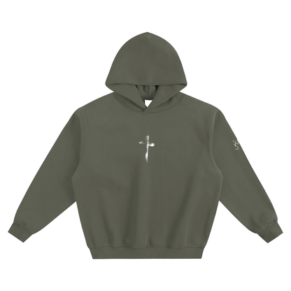 Fleeced Boxy Hoodie