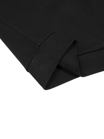 Contrast Plaid Boxy Zip Hoodie