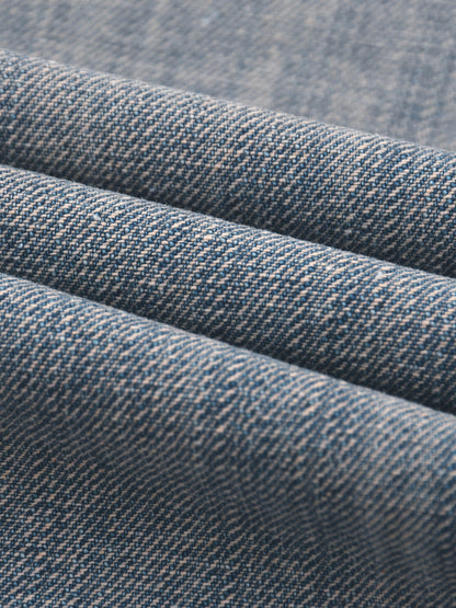 Vintage Wash Distressed Denim Jeans